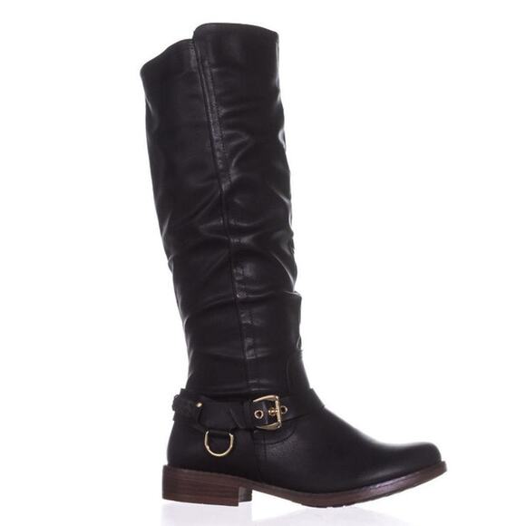 XOXO Footwear Womens Mauricia WIDE CALF Fashion Riding Boots / Size 5 / NEW - Picture 6 of 9